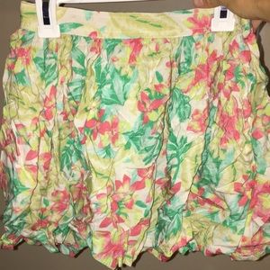 Floral skirt
